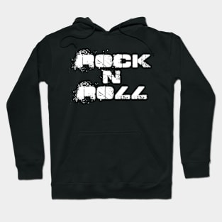 rock n roll design Hoodie